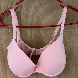 Pink Victoria’s Secret Uplift Semi-Demi Bra